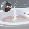 Dovr Baignoire pliable pour toilettes, bassin de bain portable pour traitement des hémorroïdes, soins post-partum, femmes enc