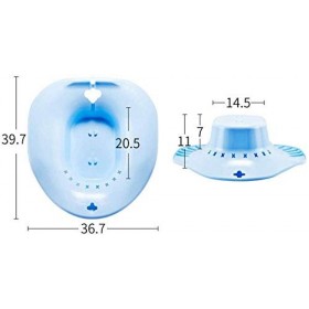 Amovible Bidet siège, avec rinçage, pour Le Traitement hémorroïde, Soins postnatals, trempage périnée après la Naissance ou é
