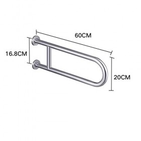 Générique Poignées Douche, rampes dappui, Barre dappui Type U, Rampe Douche Salle Bain, Aide à la Douche et accoudoir Suppo