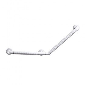 Poignées douche, barres dappui, support incurvé, salle bain, rail acier inoxydable, baignoire, douche, main courante auxilia