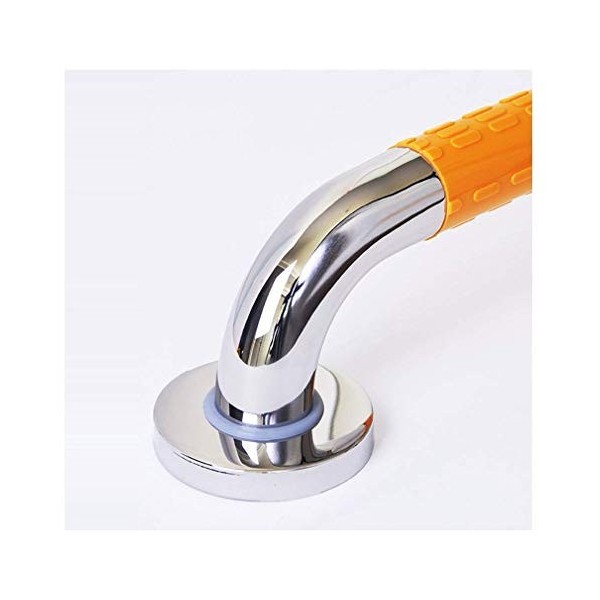 Générique Poignées Douche, Mains courantes, Barre dappui Acier Inoxydable, Chrome Poli avec poignée antidérapante Nylon, Bai