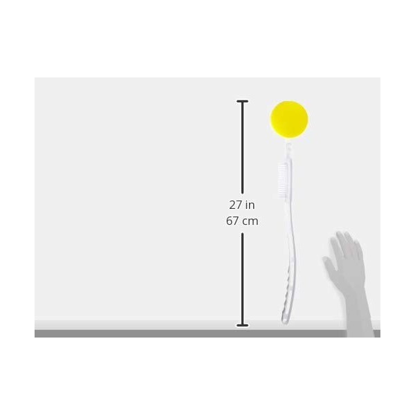 Performance Health Long Handled Sponge with Footbrush and Toe Sponges - Pack of 2