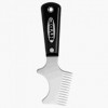 HYDE TOOLS - Black & Solver Brush Comb