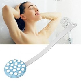 Masseur dapplicateur de Lotion, Brosse de Bain de Douche Ergonomique Professionnelle Portative Se Détendre pour la Crème pou