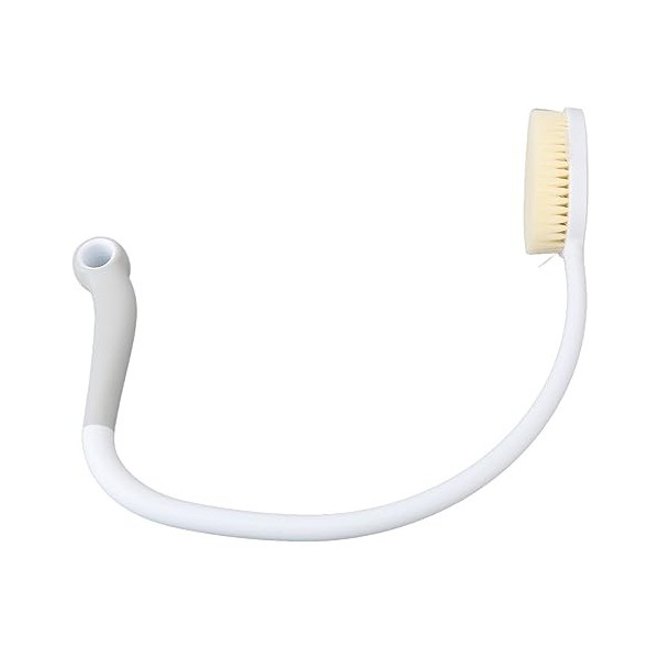 Brosse de Bain avec Dos Long incurvé, Brosse de Douche Arrière Confortable Pliable en Forme de U Facile à Utiliser pour les P
