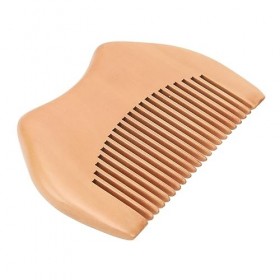 Peigne en Bois, Peigne Anti-stress de Poche, Dent Large, Compact pour Femme