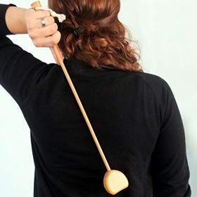 Bois de hêtre Griffoir avec brosse poils naturels