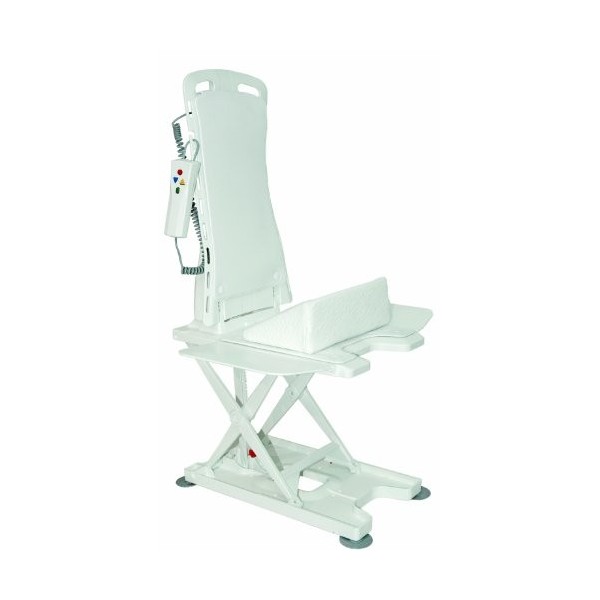 Drive Medical Siège de bain Bellavita avec housse, modèle classique, blanc