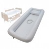 SZIPJAMP Ensemble Piscine Médicale Gonflable Douche Baignoire Pliable Chevet Le Bassin Indépendant Bain PVC doreiller dair 