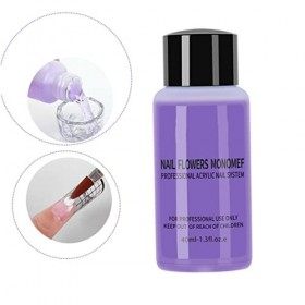 Acrylique Liquide Monomère Acrylique Nail Liquide Monomère Acrylique Liquide Non-jaunissant Manucure Cristal Poudre Sculpture