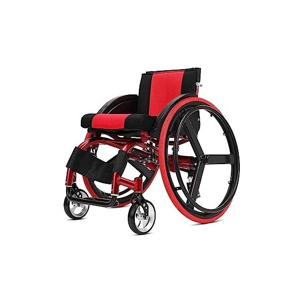 LSHTAR Fauteuil Roulant Autopropulsé Manuel Médical, Fauteuil Roulant De Sport Handicapé Enfant Adulte Fauteuil Roulant Manue