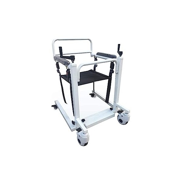 LSHTAR Chaise dinfirmière multifonctionnelle, Largeur et Hauteur réglables, Fauteuil Roulant élévateur Patient avec siège re