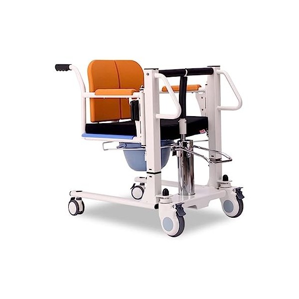 Ascenseur de patient hydraulique à domicile, élévateur manuel de fauteuil roulant de transport portable avec chaise daisance