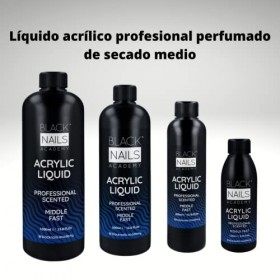 LIQUIDE ACRYLIQUE PROFESSIONNEL PARFUMÉ - MOYEN RAPIDE - PARFUMÉ À LA BANANE - LIQUIDE À SÉCHAGE MOYEN - POUR POUDRE ACRYLIQU