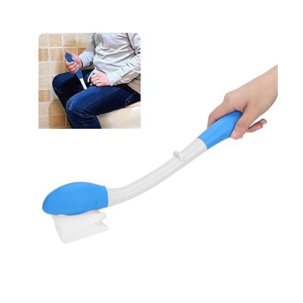 Aide à la Toilette pour Personnes âgées, Essuie Fesse Aide aux Toilettes Pinces pour Papier Toilette 40 cm de Long Toilette P