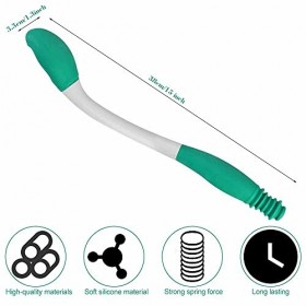 BUENTYA Outils daide aux toilettes - Porte-essuie-glace à longue portée - Porte-papier toilette confortable - Porte-mouchoir