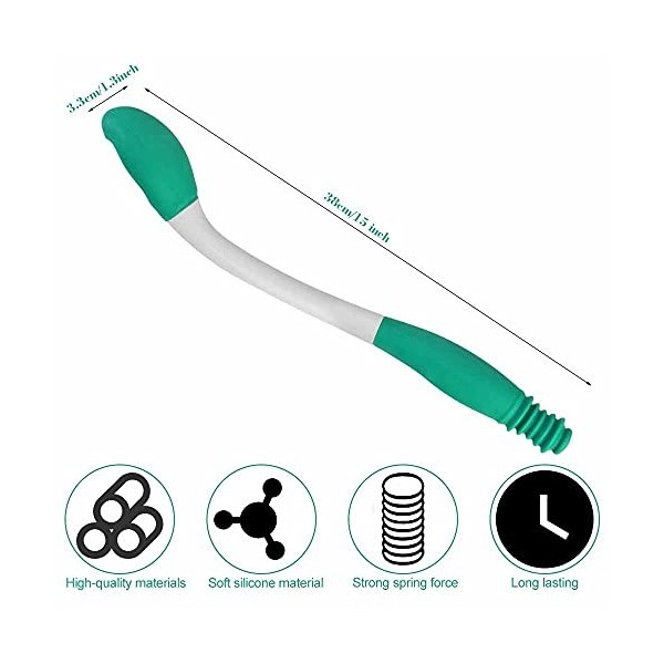 BUENTYA Outils daide aux toilettes - Porte-essuie-glace à longue portée - Porte-papier toilette confortable - Porte-mouchoir