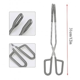 Pince à papier toilette à long manche, aide à lessuyer, légère et antidérapante, 31 cm