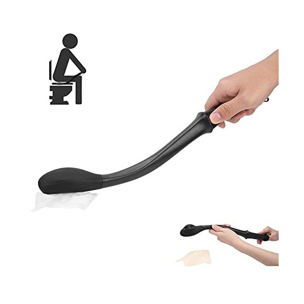 CUTULAMO Aide à lessuyage du Papier Toilette, Aide à lessuyage Confortable et antidérapante du Papier Toilette pour Les Fem