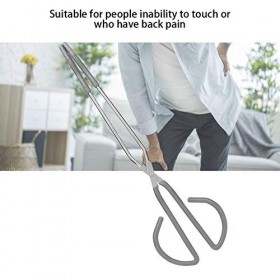 Pinces pour Papier Toilette Longues Aide à la Toilette Aide à la Salle de Bain pour Femmes Enceintes Outil de Santé pour Pers