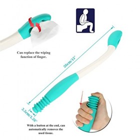 Aides Aux Toilettes, Outils Dessuie-glace Confortables à Longue Portée, Aide à Lessuyage Automatique Pour une Hygiène Perso