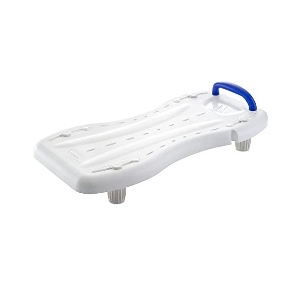 Invacare, Planche de bain, Mod. Marina, Ergonomique avec Poignée, Planche pour baignoire, 69cm