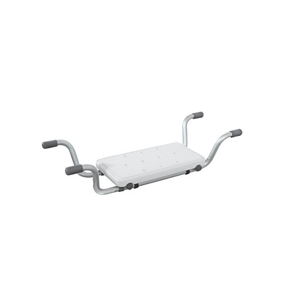 RIDDER Tabouret de Salle de Bains Promo, Blanc/Chrome