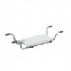 RIDDER Tabouret de Salle de Bains Promo, Blanc/Chrome