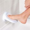 Repose Douche À Ventouse | Repose Douche | Pédale Salle Bain Inclinée sans Perçage, AiAux Jambes Rasage Douche, Support Pied