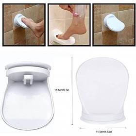 Repose-pieds à ventouse en plastique antidérapant pour salle de bain, douche, rasage, cuisse, pour femme souffrant de douleur