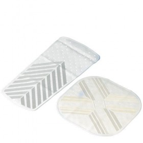 Homecraft,tapis de bain Sure Tread, pour baignoire, avec ventouses, antidérapant aux bords relevés, réduisant les risques de 