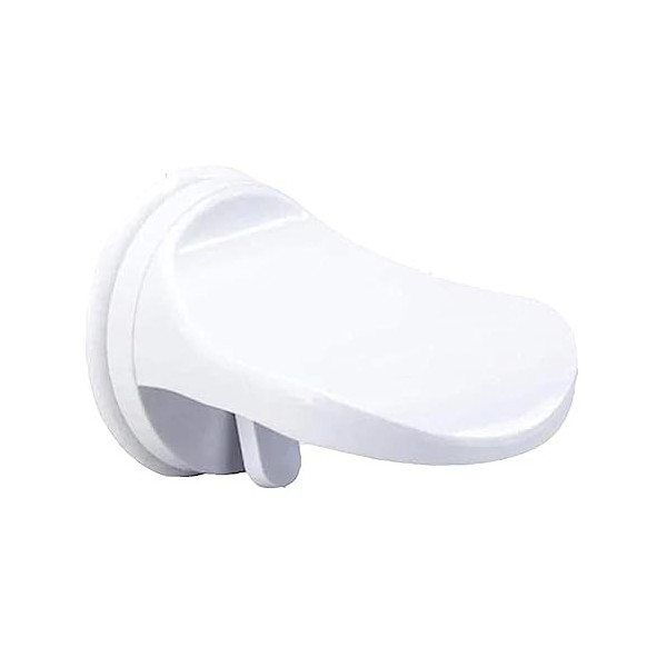 Douche Salle Bain, Repose-Pieds avec Ventouse puissante, Plastique Anti-dérapant Repose-Pieds Douche, pour Pieds Douche Rasag