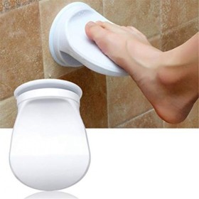 Outil de rasage de douche de bain de pieds en plastique pour la conception de ventouse de repose-pieds de jambes, support de 