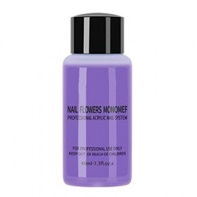 Nail acrylique Liquide monomère non-jaune Manucure Crystal Powder Scarving Fluid 40ml 1pc