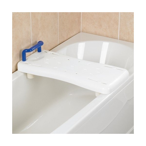 Days Moulded Bath Board with Handle, 711 mm x 318 mm External, 406 mm x 660 mm Internal, Slatted Bathing Aid, Additional Supp