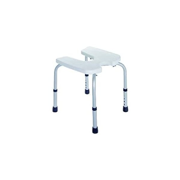 Wenko 20605100 Secura Tabouret de Douche Hygiène Réglable