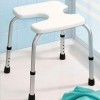 Wenko 20605100 Secura Tabouret de Douche Hygiène Réglable