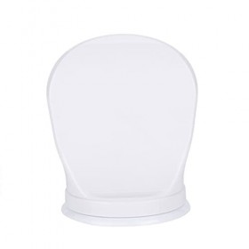 KIMISS Repose-Pieds de Douche pour Se Raser Les Jambes Marche de Douche Plastique Blanc Salle de Bains en Plastique Douche Ra