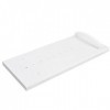 NRS Healthcare Myco Adjustable Bath/ Shower Board with Handle, 66-76 cm Eligible for VAT Relief in The UK 