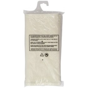 Ability Superstore Tapis de bain/douche Blanc 94 x 35 cm