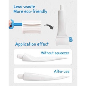 MoHern Lot de 6 presse-tubes de dentifrice multi-usage