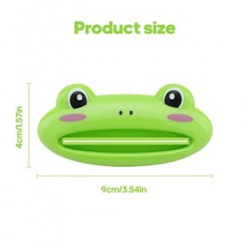 Squeeze Tube Dentifrice Squeezer Dentifrice Anti-Déchets Squeeze Tube Clip Dentifrice Tube Squeezer Crème Mains Nettoyant - P