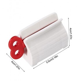 Presse-dentifrice, dentifrice à tube roulant support siège dentifrice rotatif, support siège dessoreuse tube dentifrice pour