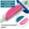 2 PCS Dentifrice Squeezer Squeeze Dent Pâte Tube Cosmétiques Nettoyant Extrudeuse Pinces Distributeur De Dentifrice Pince À D