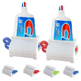 Lot de 4 presse-dentifrice