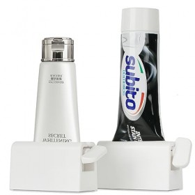 UDQYQ Lot de 2 presseurs à tubes pour dentifrice crème - En plastique ABS de qualité supérieure - Outil simple et pratique po