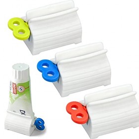 Lot de 3 presse-tubes roulants pour dentifrice, 40 x 54 x 36 mm