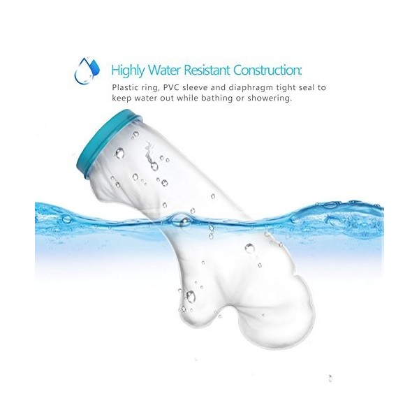 Protège Platre,DOACT 1 Protection Étanche pour Bras Adulte, Protection Étanche pour Platre, Protection Impermeable pour Douch