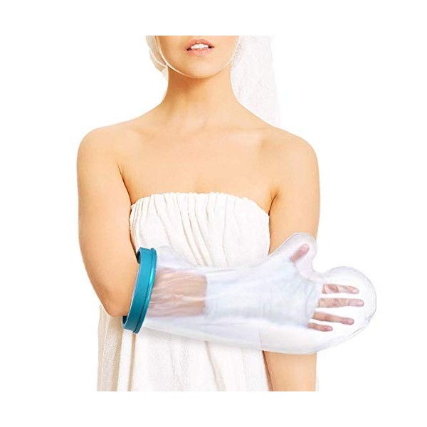 PINCOU Protège-plâtre Protection Étanche Protecteur de Imperméable pour Plâtre Meilleur Joint Bandage pour la Douche Bath Jus