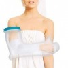 Protège-bras Imperméable pour la Douche, Garder le Bandage Moulé au sec, Durable et Réutilisable, sac de Plaie au bras Comple